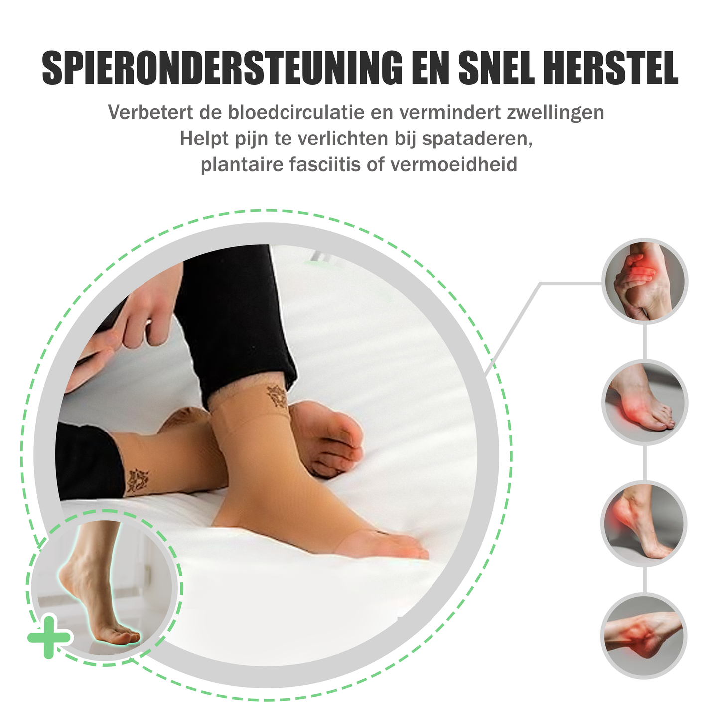 Relievo® Compressiesokken | pijnvrije voeten binnen handbereik